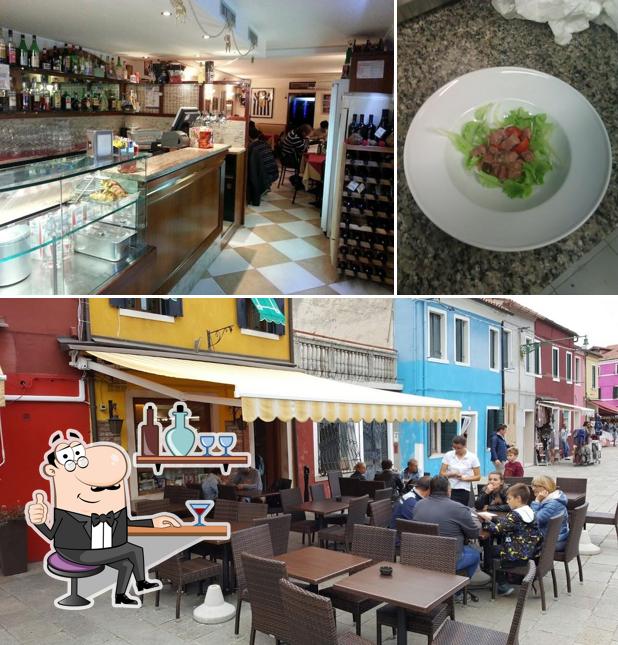 Gli interni di Ristorante Pizzeria bar sport burano