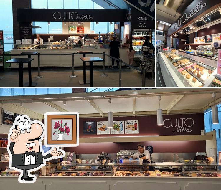 Dai un'occhiata agli interni di Culto caffe Cioccolato airport Marco Polo