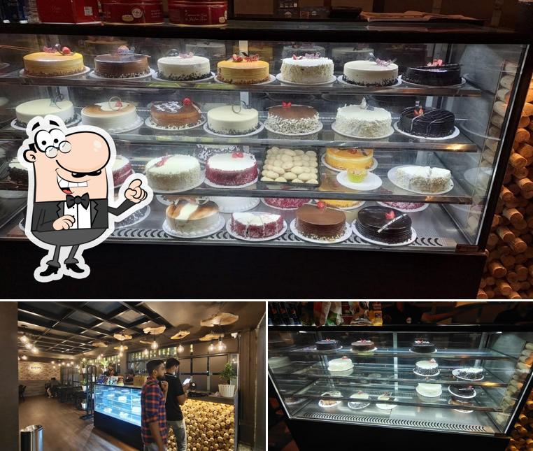 The interior of Lebon cakes Alappuzha