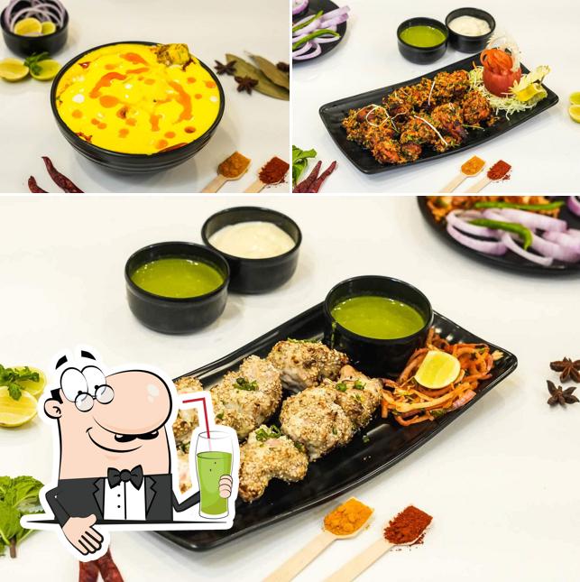 Enjoy a beverage at Chick n Serve Family Restaurant