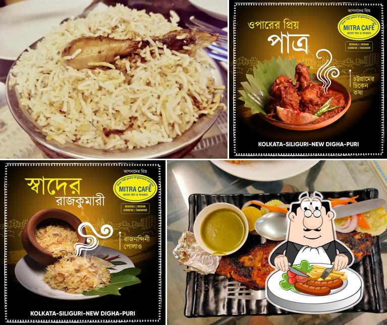 Food at Mitra Cafe