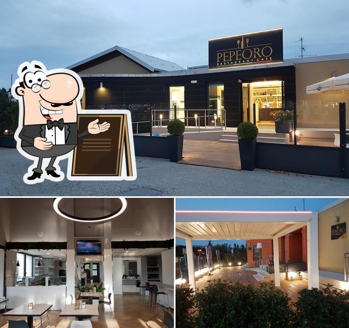 La immagine di esterno e interni da PepeOro Restaurant Cafè