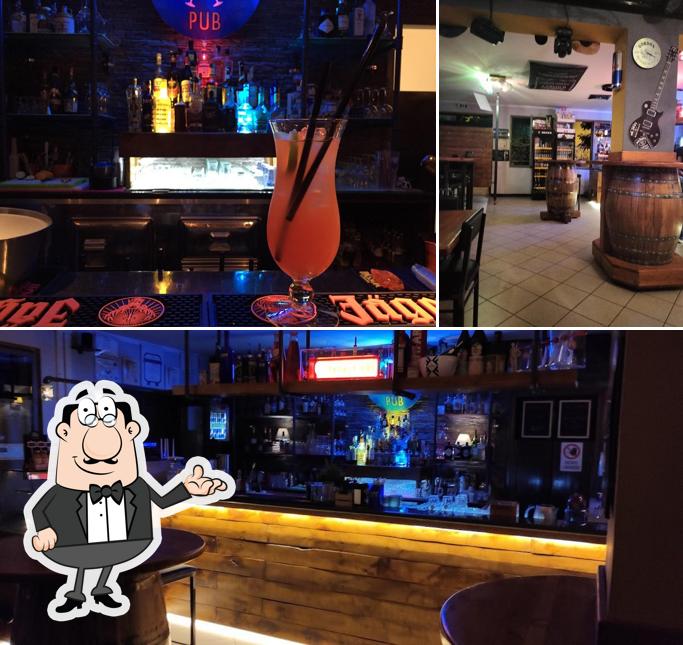 Gli interni di Pitty's Pub