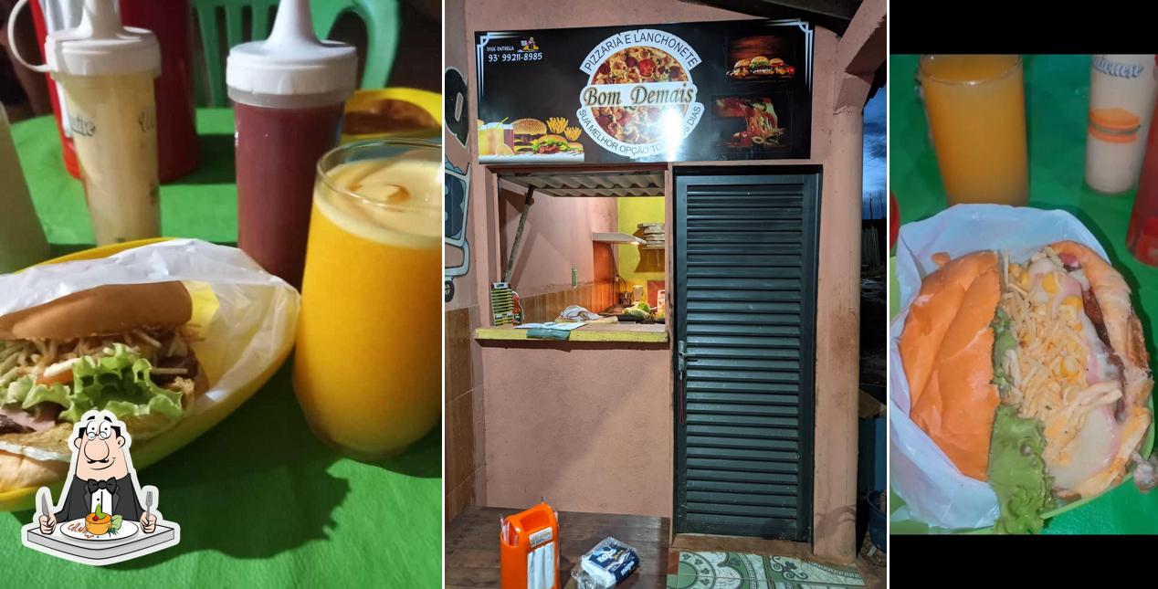 Pizzaria e lanchonete "Bom Demais"