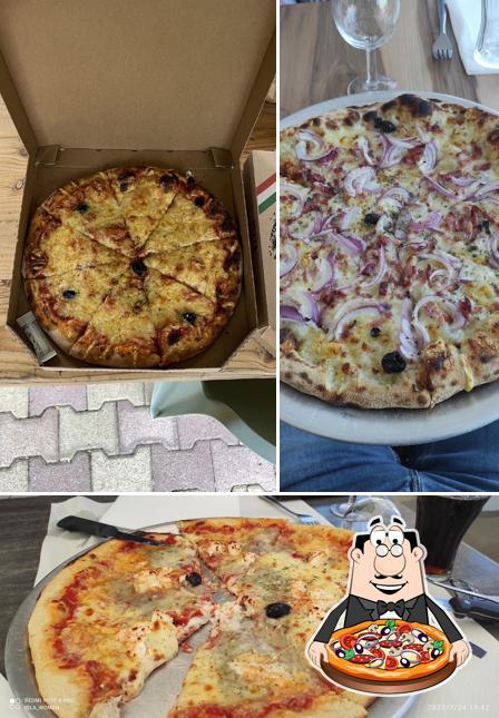 Choisissez de nombreux genres de pizzas