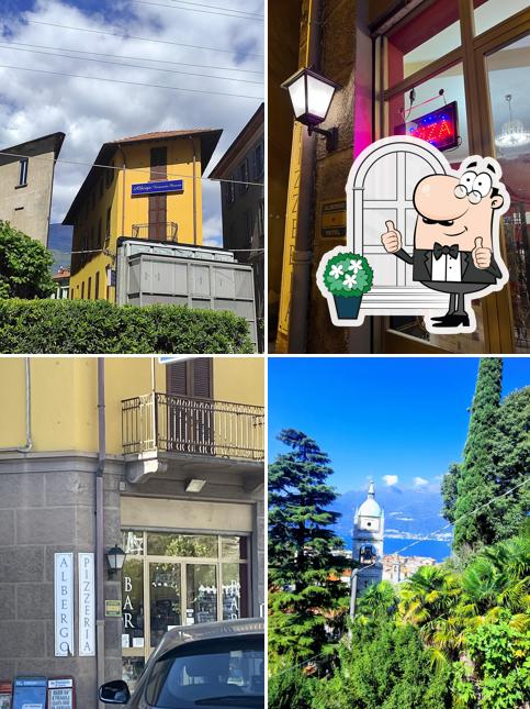 Goditi la vista dagli esterni di Albergo Ristorante Pizzeria del Lago, inoltre bar ed edicola