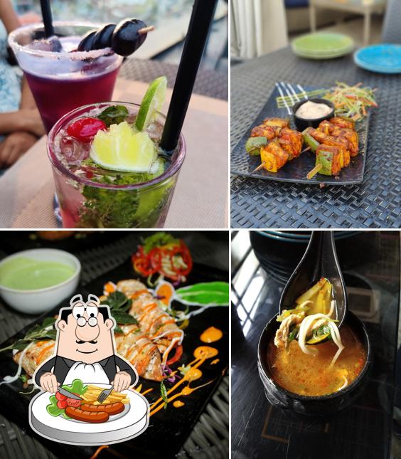 Food at Amigos Bar