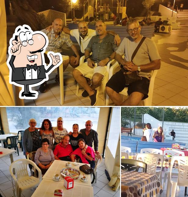 Gli interni di Bar del Parco