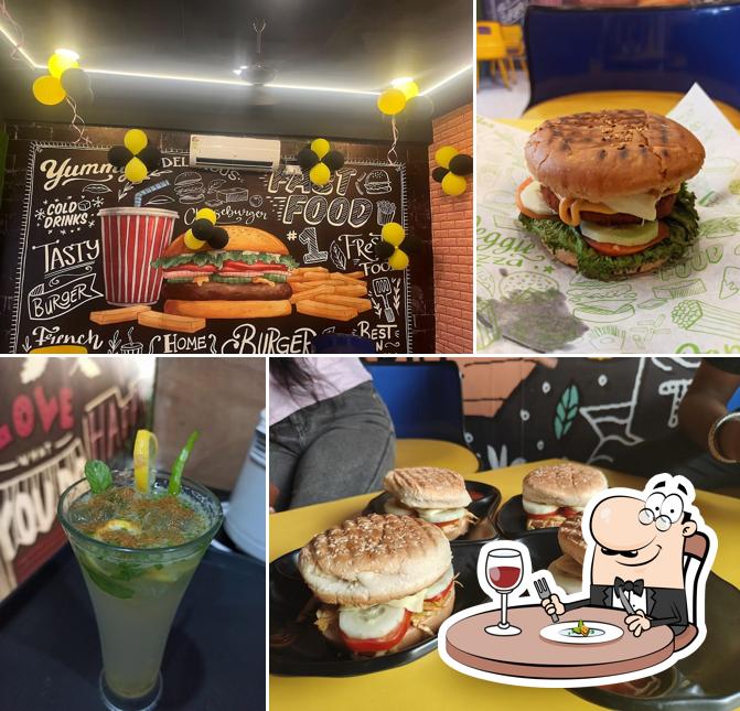 Food at Elite Crew Cafe