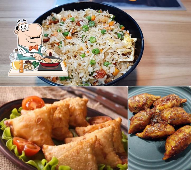 Fried rice at Farm To Flames