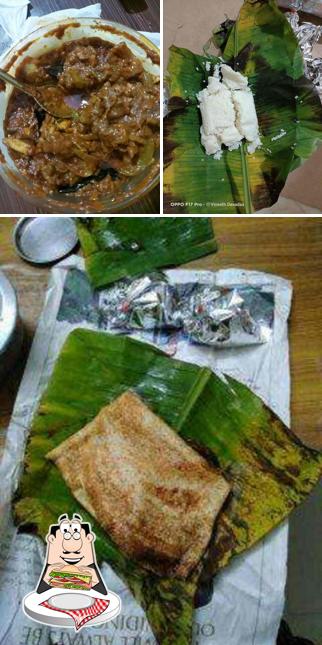 Club sandwich at Hotel New Kairali