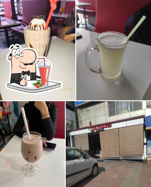 Enjoy a beverage at Lala Bakes