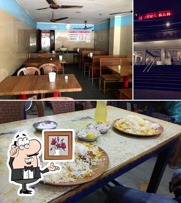 The interior of N.S.Bombay Rasoya