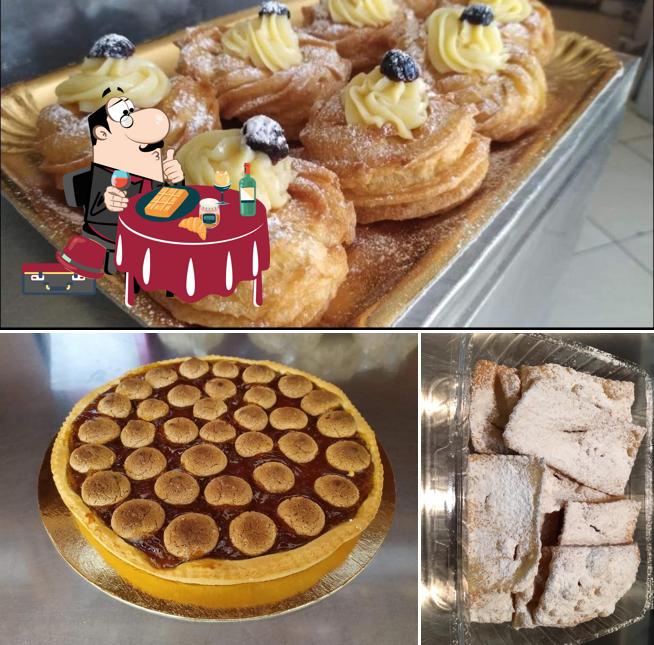 Panificio Giuzio serve un'ampia selezione di dolci