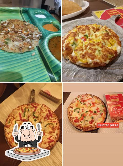 Order different variants of pizza