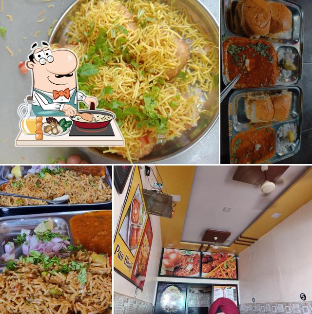 Fried rice at Santosh Pavbhaji Pulav Center