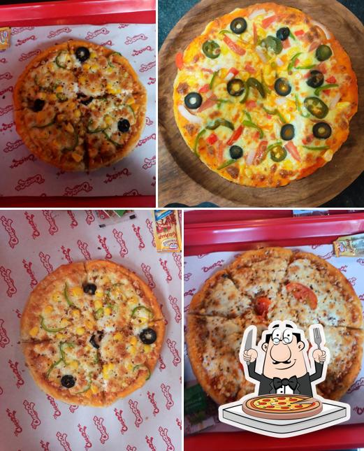 Pick pizza at The Cheezos Pizza