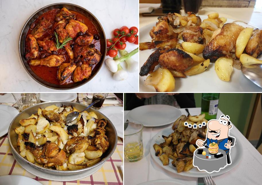 Platti al La Terrazza Pollo Scucchiato
