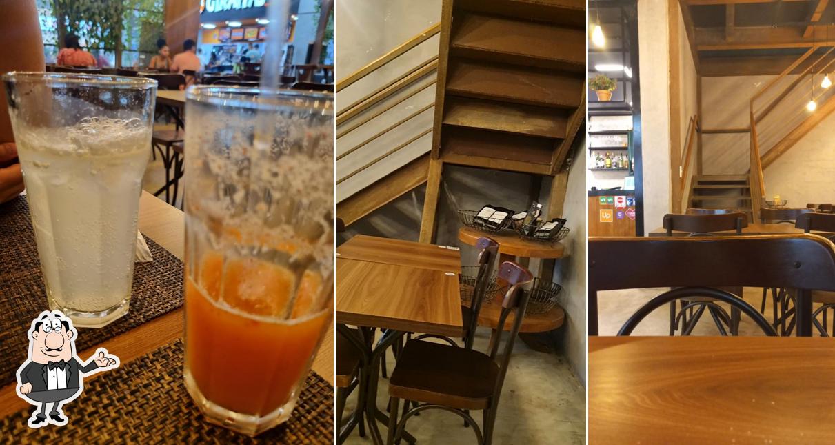 O interior do Simão Café Bar