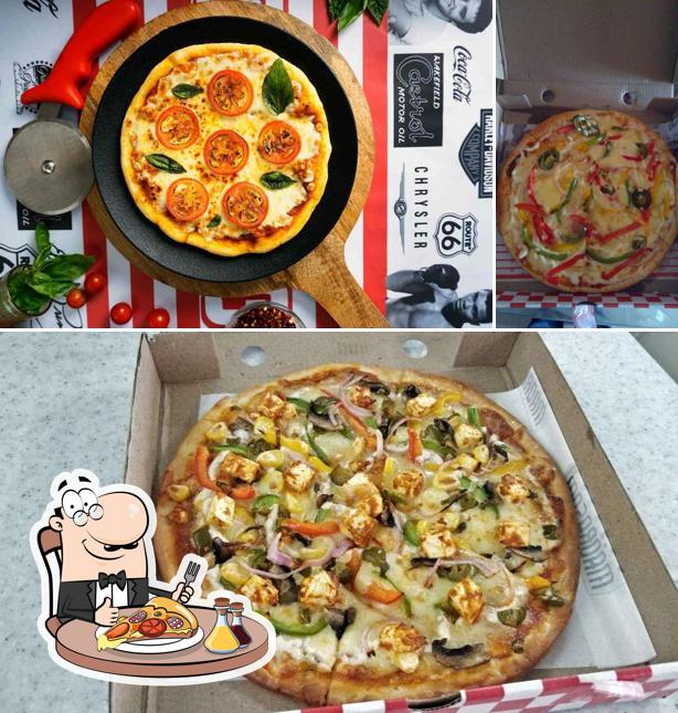 Pick pizza at Starboy Pizza & Shakes