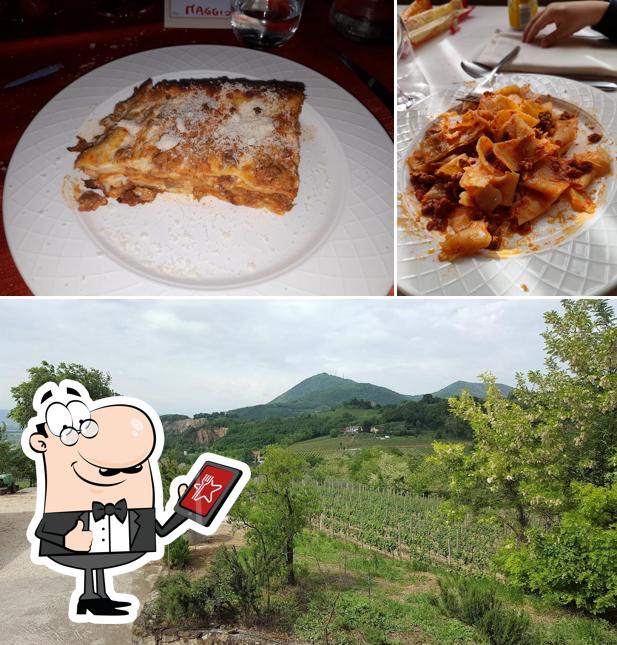 Curiosa tra gli esterni di Trattoria da Berto
