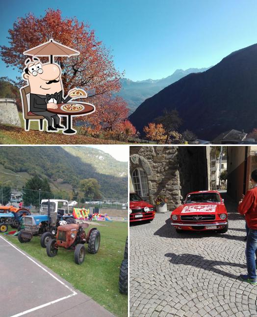 Gli esterni di Hotel Corte Rossa B&B Tirano