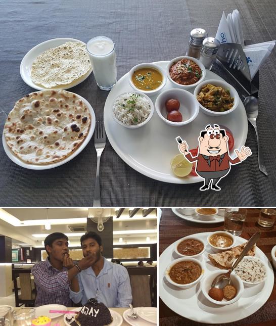Food at Alpha Restaurant