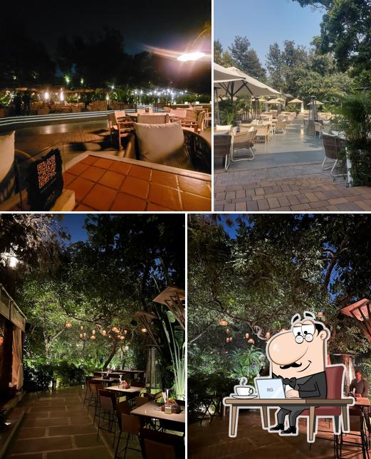 Take a seat at one of the tables at Dirty Good