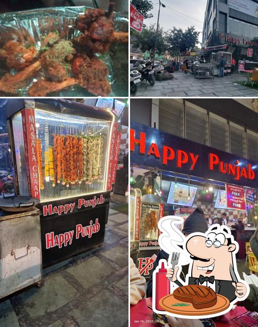 Happy Punjab serves meat dishes