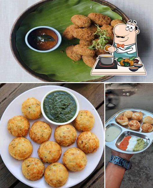 Falafel at Maratha Nashta Center