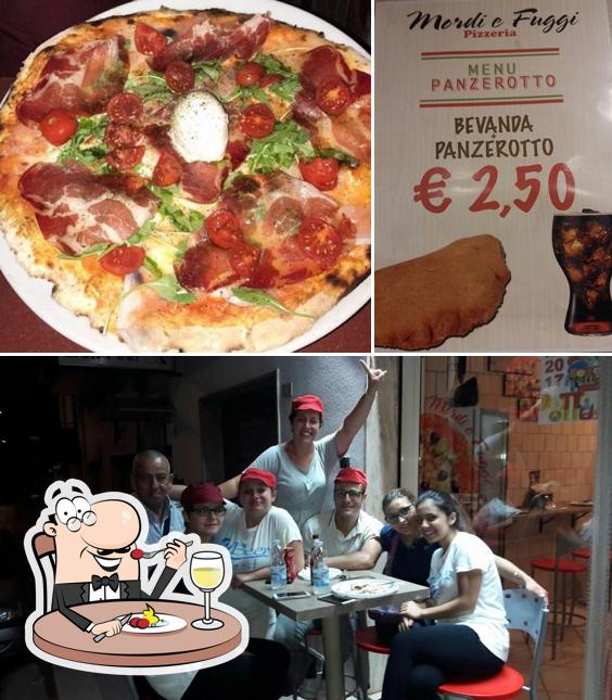 La foto di cibo e interni da Mordi e Fuggi
