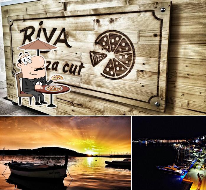 Gli esterni di Pizza & Steak house RIVA Rogoznica