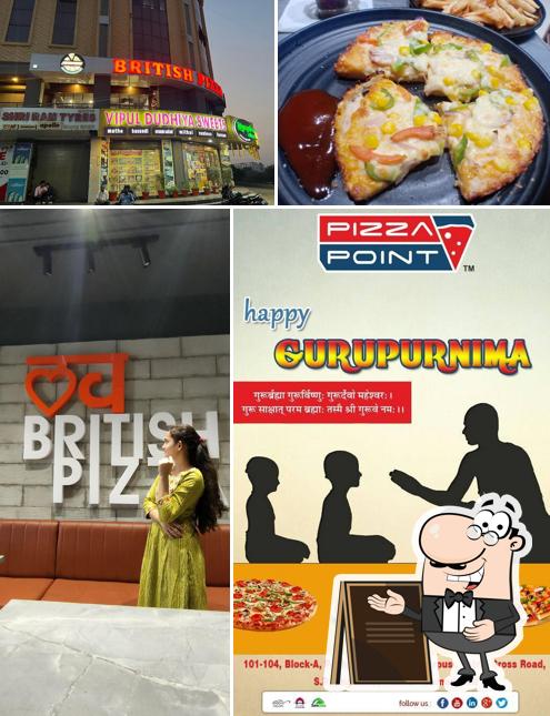 The exterior of BRITISH PIZZA VASTRAL