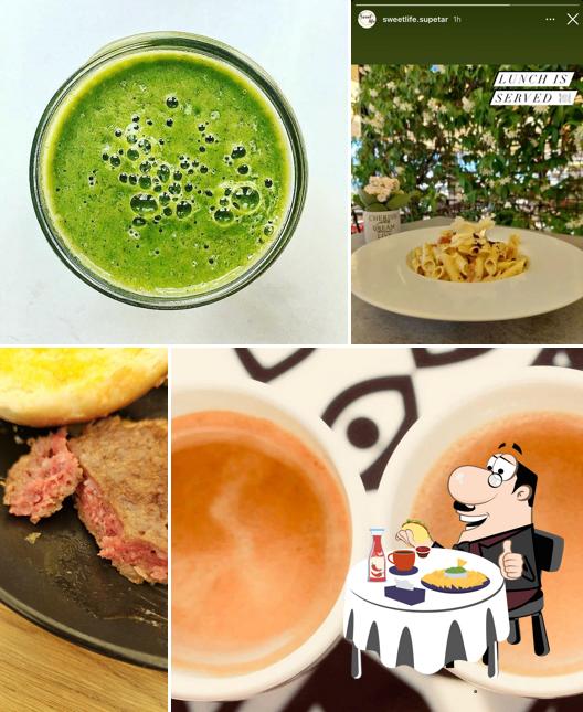 Piatto di formaggi al Caffe bar Sweet life
