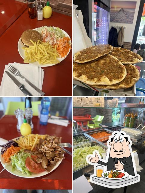 Cibo al Chez Nadir Kebab, pizza,tacos