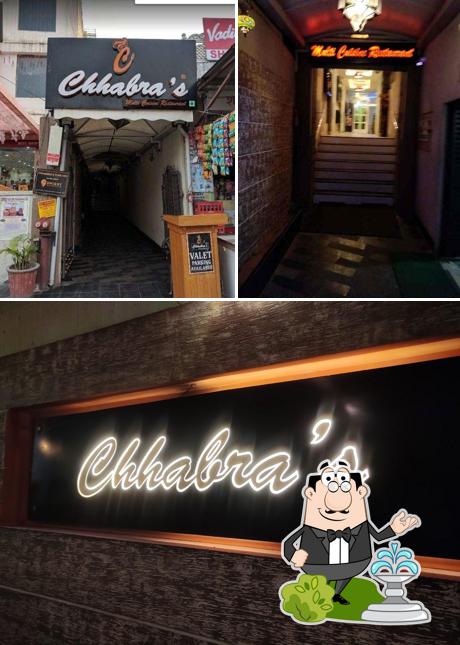 Check out how Chhabra's Pure Veg looks outside