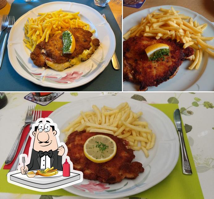 Ordina un piatto di chips a Gasthaus Rössli