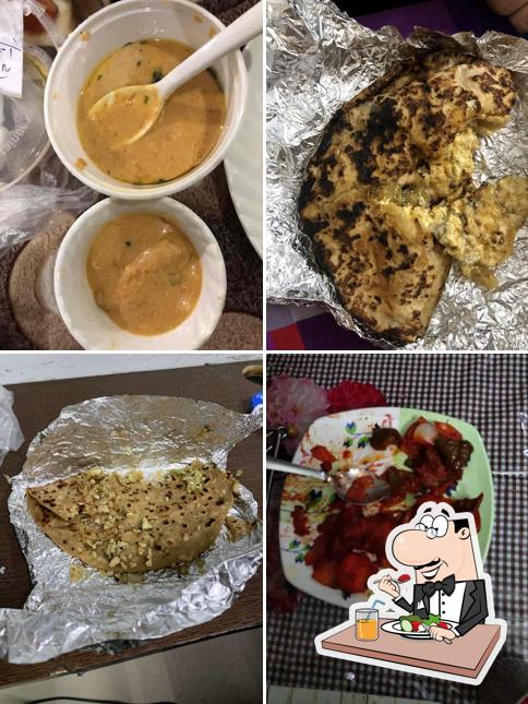 Food at Haramrit Vaishno Dhaba