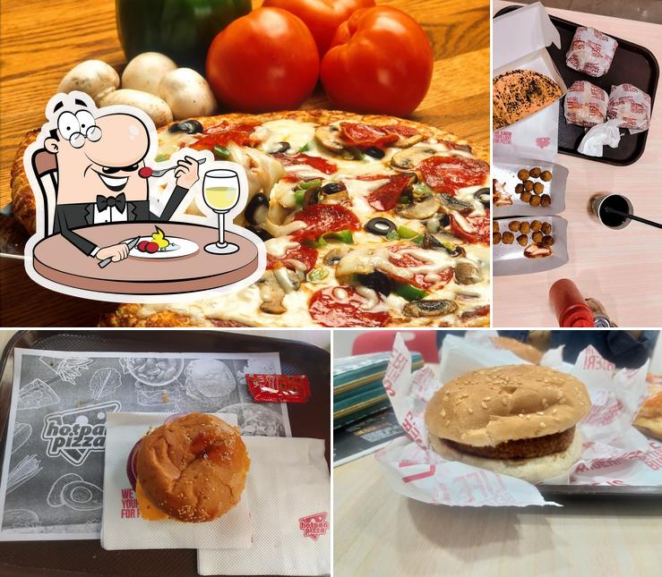Food at Hotpan Pizza