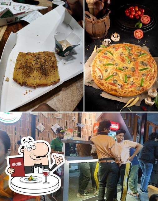 La Pino'z Pizza Ujjain is distinguished by food and interior