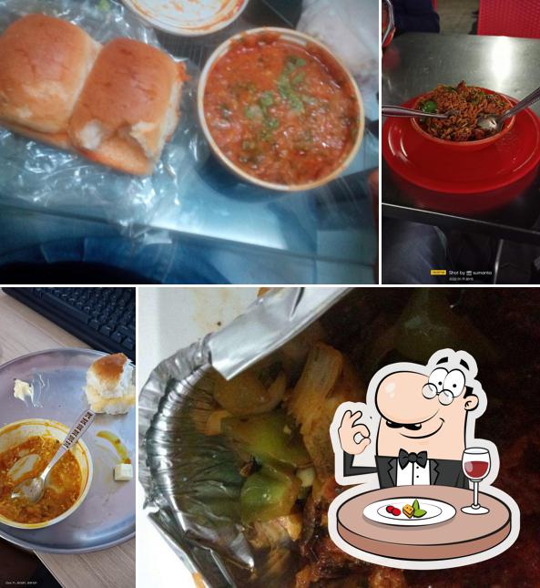 Food at Prince Bhaji Pav