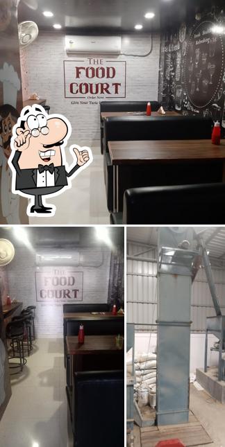 The interior of Shankar food court