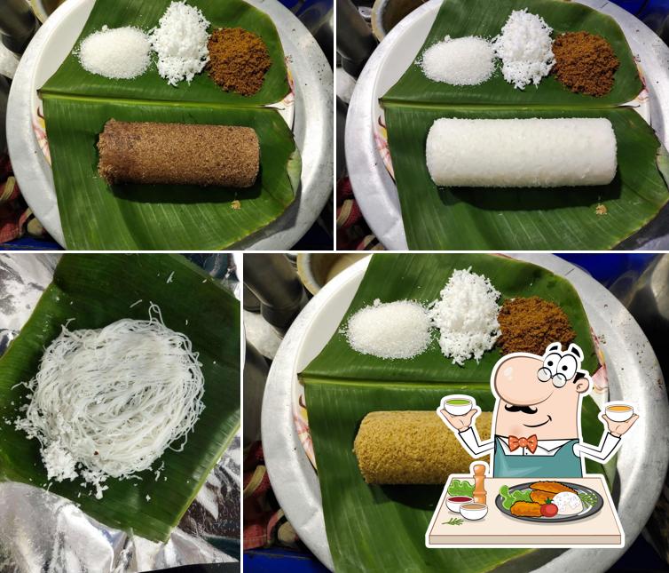 Food at Theppakkulam Famous Amirtham Puttu & Idiyappam Stall