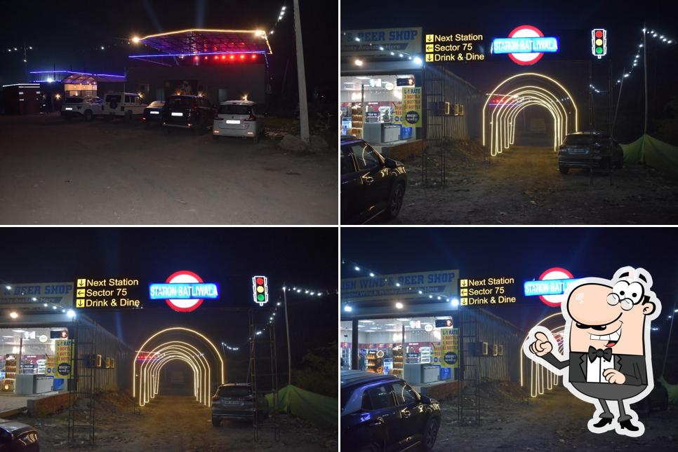 The exterior of station batliwala