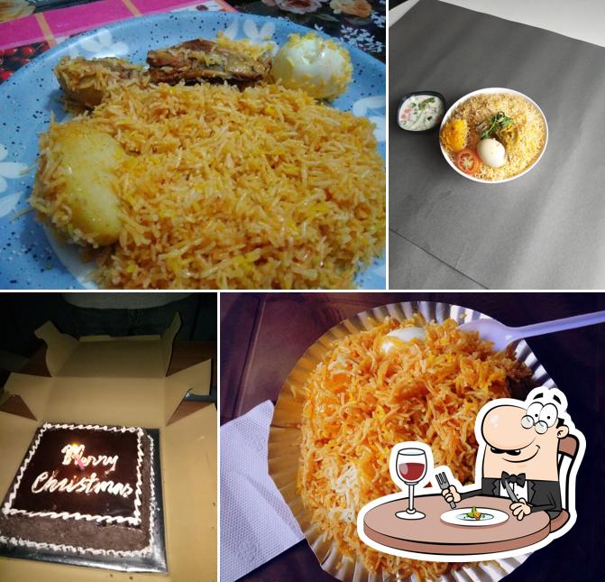 Food at Rolls plaza