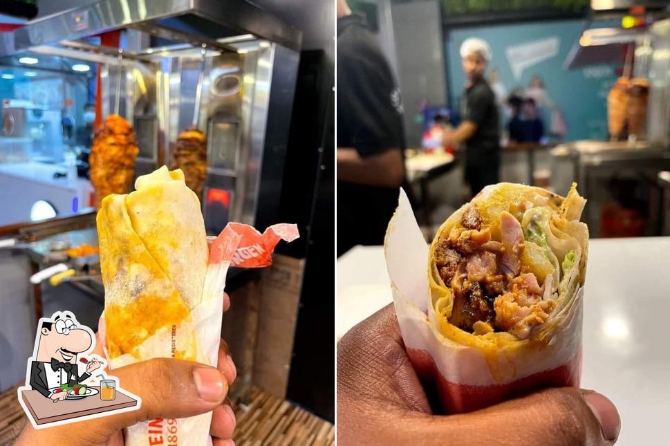 Food at Shawarma Nation