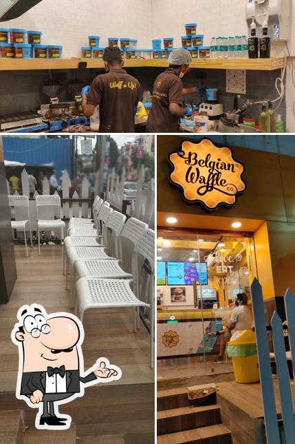 The interior of The Belgian Waffle Co