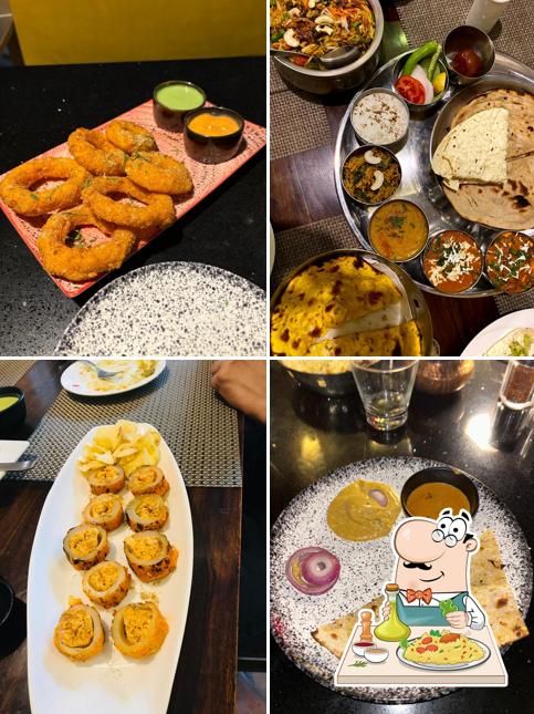 Food at Topaz & Sangria