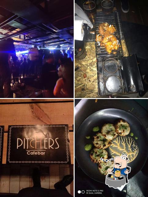 Food at Pitchers Cafe Bar