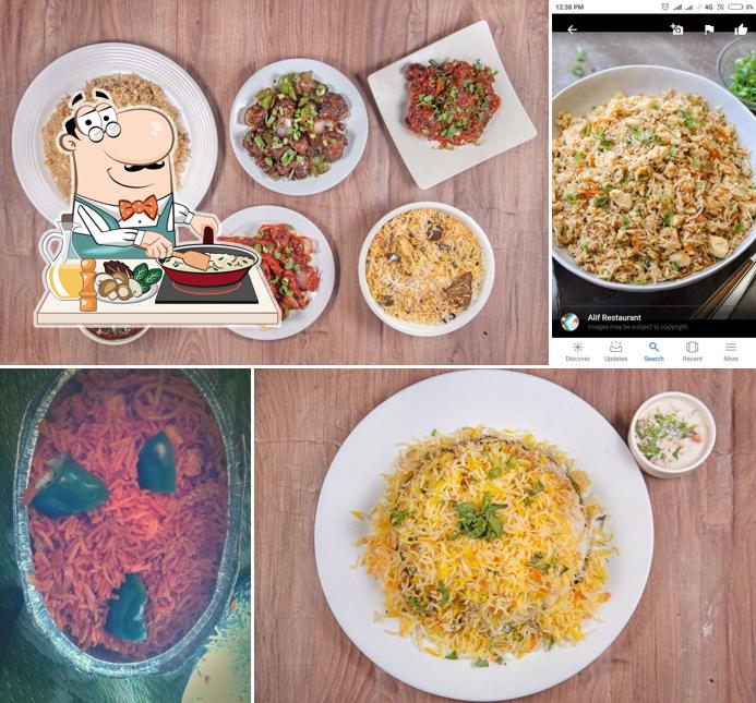 Fried rice at Alif Restaurant